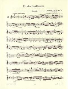 Etüden op. 36 Heft 2 von Jacques-Féréol Mazas 
