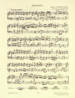 Leichte Sonaten für Klavier von Johann Wilhelm Häßler im Alle Noten Shop kaufen