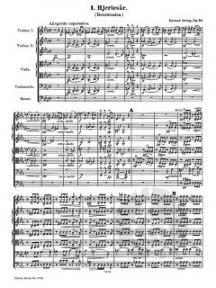 2 elegische Melodien op. 34 von Edvard Grieg für Streichorchester im Alle Noten Shop kaufen (Partitur)