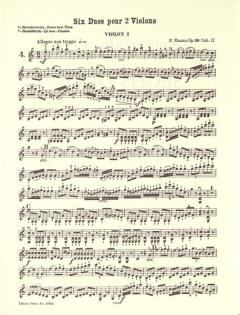 Duos op. 39 Band 2, Duo Nr. 4-6 von Jacques-Féréol Mazas 