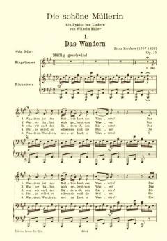 Lieder Band 1 von Franz Schubert 