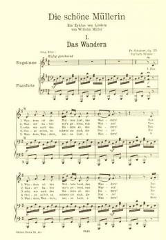 Lieder Band 1 von Franz Schubert 