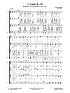 Es werde Licht - Kösener Weihnachtsoratorium (Detlef Schoener) 