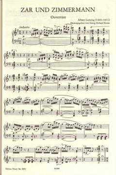 Zar und Zimmermann (Albert Lortzing) 