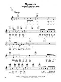 Jim Croce for Ukulele von J. Croce im Alle Noten Shop kaufen