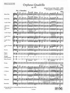 Orpheus-Quadrille op. 236 von Johann Strauss (Sohn) 