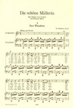 Lieder Band 1 von Franz Schubert 