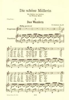 Lieder Band 1 von Franz Schubert 