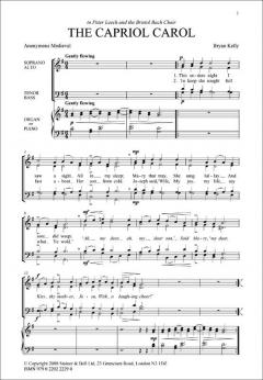 The Capriol Carol (Bryan Kelly) 