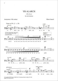 Yr Alarch (The Swan) von Rhian Samuel 