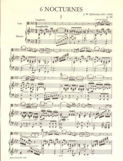 6 Nocturnes op. 186 von Johannes Wenzeslaus Kalliwoda 