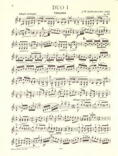 2 Duos op. 208 von Johannes Wenzeslaus Kalliwoda 