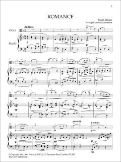 Romance And Valse Russe von Frank Bridge 