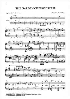 The Garden Of Proserpine (Ralph Vaughan Williams) 