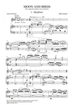 Moon & Birds von Rhian Samuel 