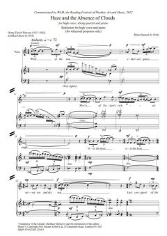 Haze And The Absence von Rhian Samuel 