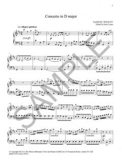 Concerto In D Major von Samuel Sebastian Wesley 