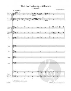 Gott der Hoffnung erfülle euch TVWV 1:634 (Georg Philipp Telemann) 