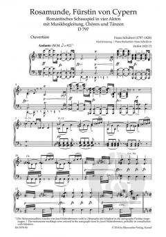 Rosamunde, Fürstin von Cypern D 797 (Franz Schubert) 