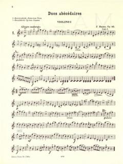 Duos op. 85 Band 1, Duo Nr. 1-5 von Jacques-Féréol Mazas 