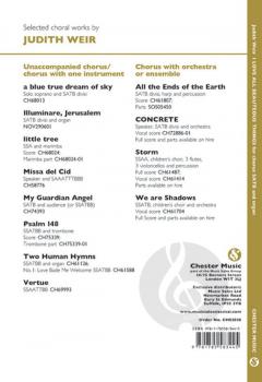 I Love All Beauteous Things (Judith Weir) 