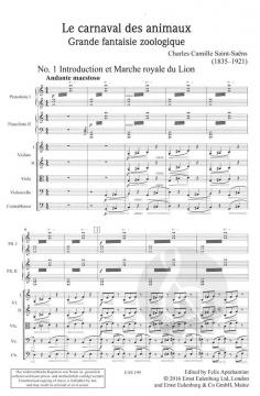 Der Karneval der Tiere von Camille Saint-Saëns 