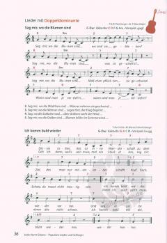 Jeder lernt Gitarre - Populäre Lieder und Schlager von Udo Zilkens 