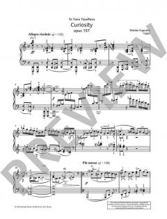 Curiosity op. 157 von Nikolai Kapustin 