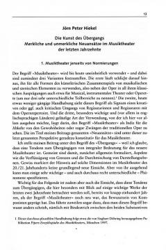 Übergänge: Neues Musiktheater - Stimmkunst - Inszenierte Musik 