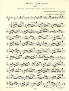 10 melodische Etüden op. 57 von Friedrich August Kummer 