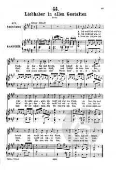 Lieder 7 von Franz Schubert 