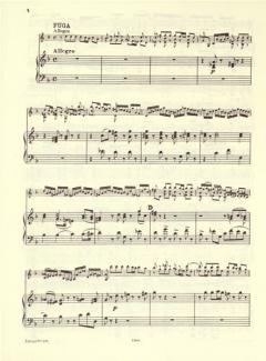 Sonaten Heft 1 von Johann Sebastian Bach 