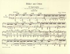 Bilder aus Osten op. 66 von Robert Schumann 