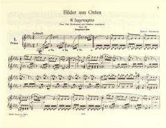 Bilder aus Osten op. 66 von Robert Schumann 