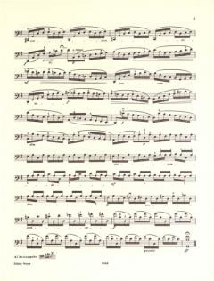 Suiten BWV 1007-1012 von Johann Sebastian Bach 