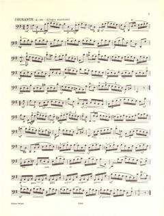 Suiten BWV 1007-1012 von Johann Sebastian Bach 