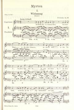 Lieder Band 1 von Robert Schumann 