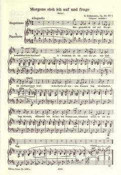 Lieder Band 2 von Robert Schumann 