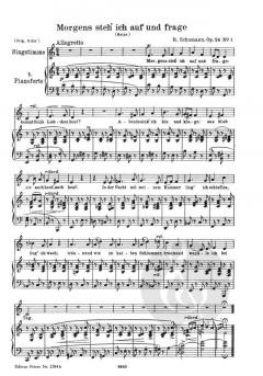 Lieder Band 2 von Robert Schumann 