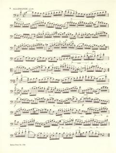 Solo-Suiten Nr. 1-3 für Violoncello von Johann Sebastian Bach für Kontrabass übertragen im Alle Noten Shop kaufen