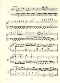 125 Passagenübungen op. 261 von Carl Czerny 