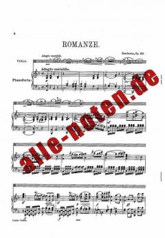 Romanzen für Violine und Orchester von Ludwig van Beethoven 