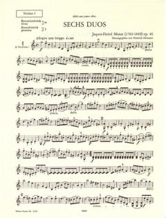6 Duos op. 46 von Jacques-Féréol Mazas 