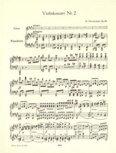 Violin-Konzert Nr. 2 fis-moll op. 19 von Henri Vieuxtemps im Alle Noten Shop kaufen