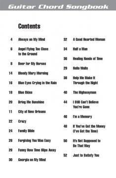 Guitar Chord Songbook von Willie Nelson 