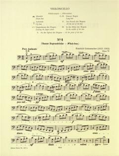 12 Etüden für Anfänger op. 72 Band 1 von Friedrich Grützmacher 