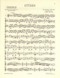 36 Etüden (Capricen) von Frederico Fiorillo 