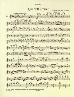 30 berühmte Streichquartette Band 2 von Joseph Haydn im Alle Noten Shop kaufen (Stimmensatz)