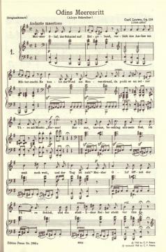 Balladen und Lieder Band 1 von Carl Loewe 