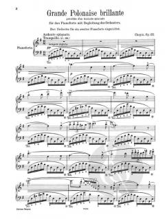 Polonaise in Es-Dur op. 22 von Frédéric Chopin 